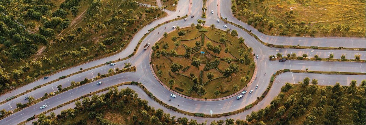 Gulberg Greens Aerial View